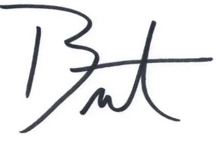 The signature of Attorney Brent Debnam